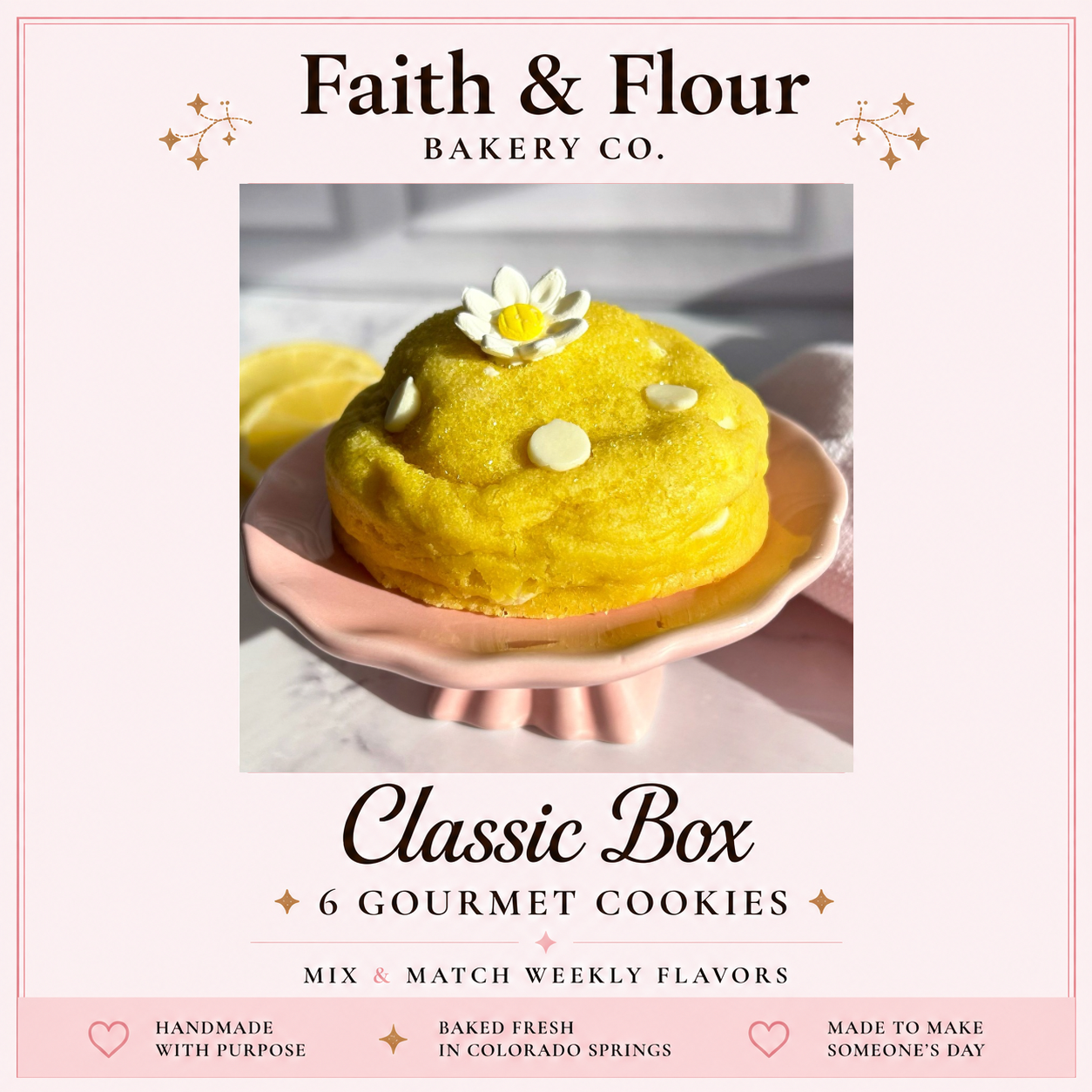 Classic Box - 6 Cookies