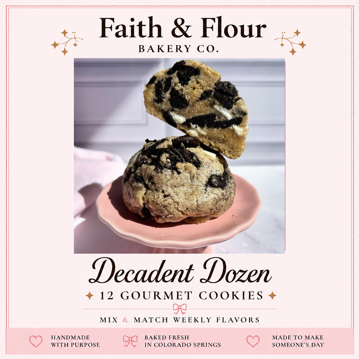 Decadent Dozen - 12 Cookies