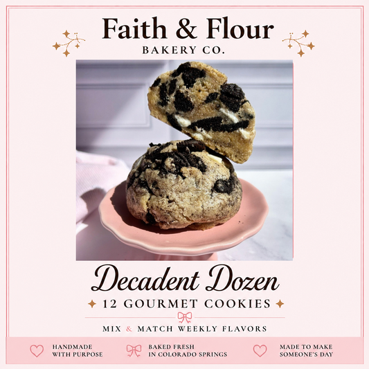 Decadent Dozen - 12 Cookies